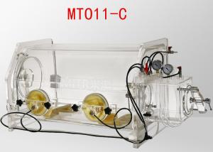 Wholesale Transparent Table Top Lab Glove Box Portable Glove Box System 800*550*600mm Size from china suppliers