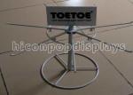 Hanging Single Tier Spinner Display Rack Stand Tabletop Powder Coating
