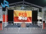 Circle Structure Aluminum Stage Truss 290mm - 1200mm Size 5 Years Warranty