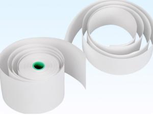 Wholesale Cash Register 18m Sticky Label Roll 50mm Vinyl Sticker Paper from china suppliers