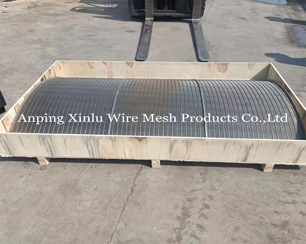 Wedge Wire Johson Sieve Bend Screen For the Starch Industry With 5x20mm Frame