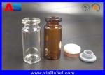 Sterile Bottles And Tops Small Glass Vials , Bayonet Mouth Glass Dropper Bottles