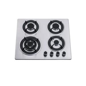 Wholesale Electronic Ignition 4 Burner Gas Hob Stove Stainless Steel from china suppliers