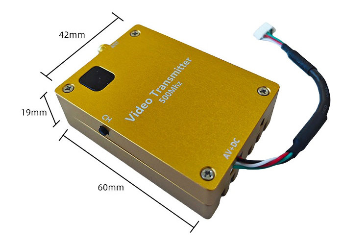 40km FPV Video Transmitter Module 400Mhz FM Modulation 8 Channels