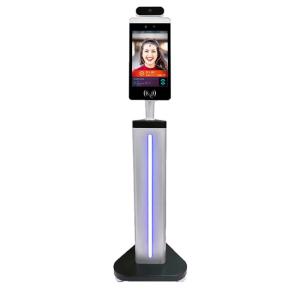 Wholesale Aluminum Alloy 8 Inch Facial Recognition Human Temperature Scanning Android Rooted Panel from china suppliers
