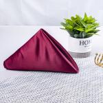 Restaurant Home Polyester Napkin Customized Size Logo