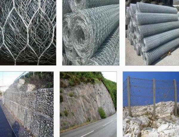 Stone Filled Welded Galvanized Gabion Box For Slope Stabilization