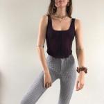 Winter Thickened Ladies Casual Pants Showing Buttocks Big Hole Women Corduroy