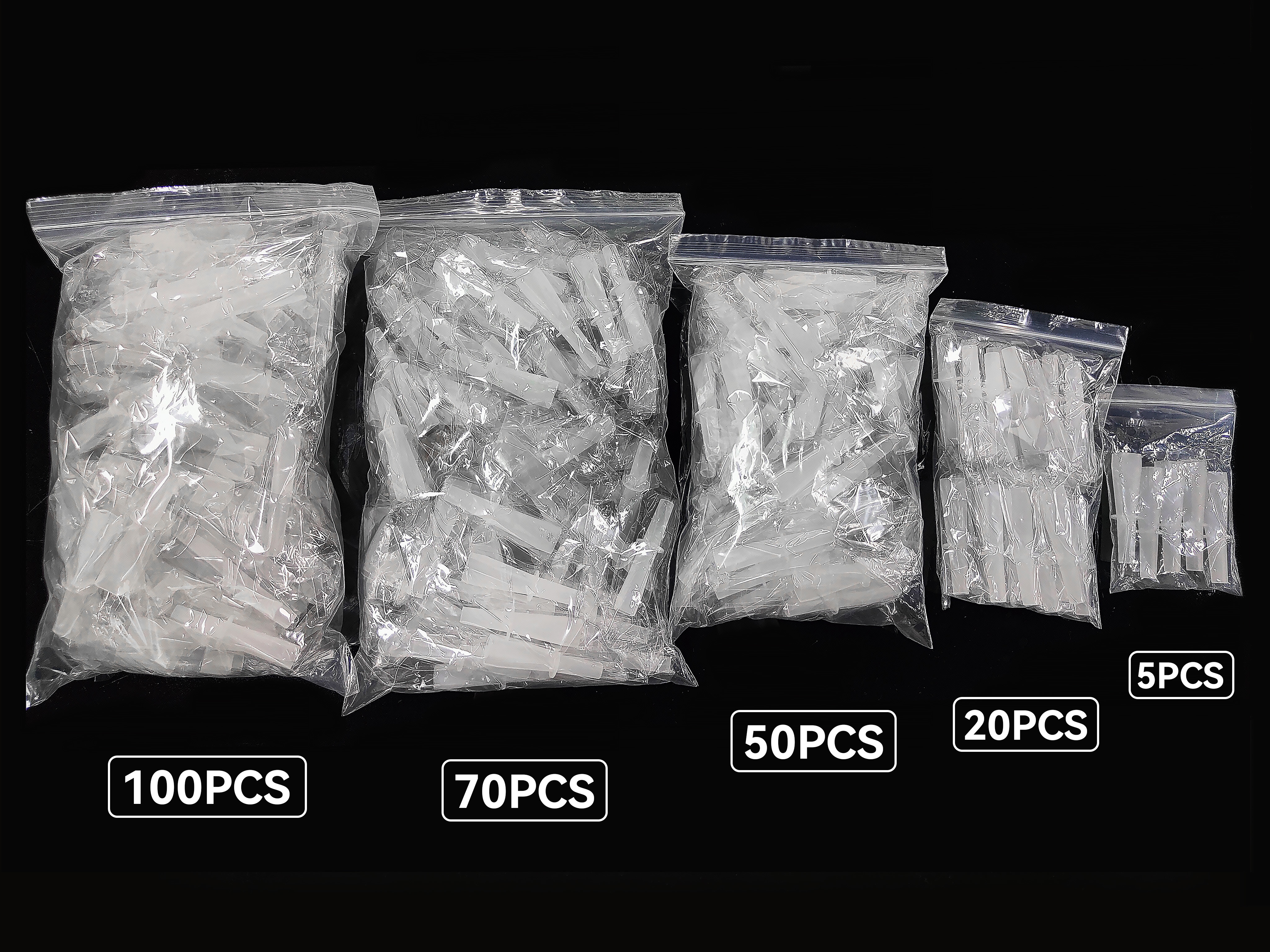 Size Customized Breathalyzer Mouthpieces Transparent Taste Resistance