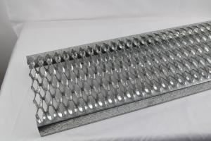 Wholesale Galvanized Crocodile Mouth Hole Anti Skid Steel Plate Perforated For Floor from china suppliers