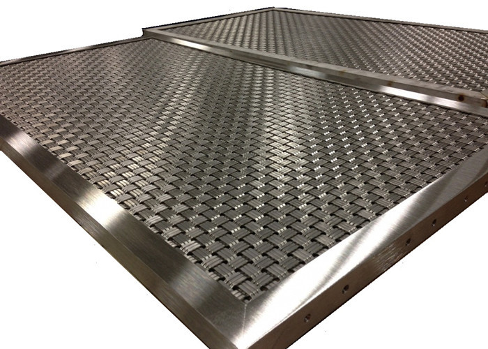 Custom Design Pattern Hole Exterior Wall Cladding Panel With Square Tube Frame