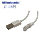2Pin Waterproof LED LCD OLED Smartphone, Earphone ,Charger Magnetic Pogo Pin USB