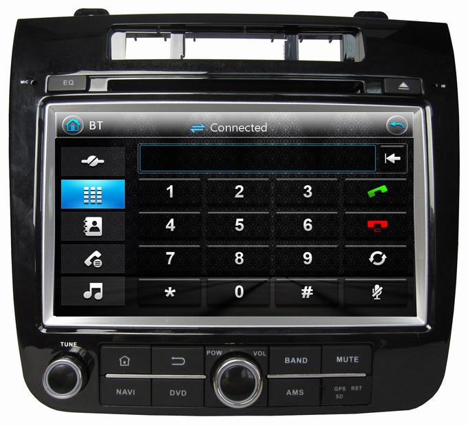 Ouchuangbo Car Navi Multimedia Radio DVD Stereo iPod RDS for Volkswagen Touareg 2010-2012 OCB-8009A