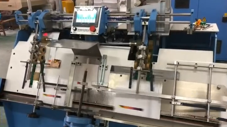 Automatic End Sheet Pasting Paper Inserting Machine Notebook Diary Lining Missing Sheet Detection