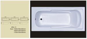 Wholesale Acrylic bathtub, simple bathtub, common bathtub,sanitary ware, bathroom bath tub HDL-11 from china suppliers