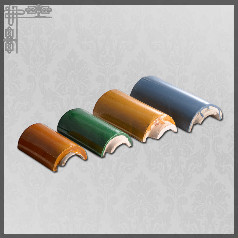 Asia style pavilion traditional China glazed roofing tile