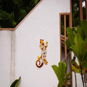 Wholesale Animal Metal Hanging Garden Ornaments Yard Art Turtle / Gecko / Bird from china suppliers