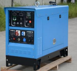 Wholesale Silent 10kva Kubota Diesel Welder Generator 400 Amperes Engine Dual Welding Machine AVR from china suppliers