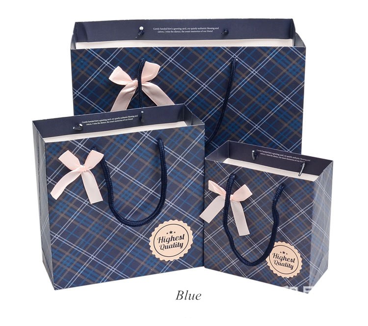 Recycled Wedding Kraft Paper Gift Bags With Handles Printable