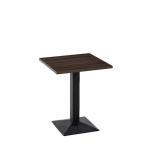 Nordic Simple Design Outdoor Furniture Wooden High Bar Table 60*60*75cm