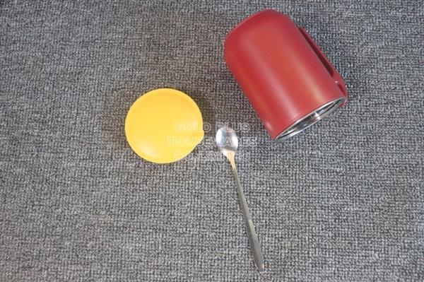Gifts cup set straight cylinder body large capacity insulated coffee cup food