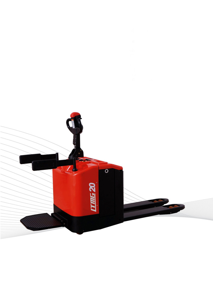 Mini 2 Ton Motorised Pallet Jack / Ride On Pallet Truck Low Temperature Available