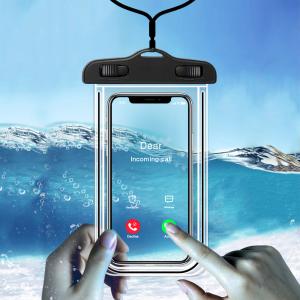Wholesale 0.3mm Waterproof Smartphone Pouch For Swimming Diving Traveling from china suppliers