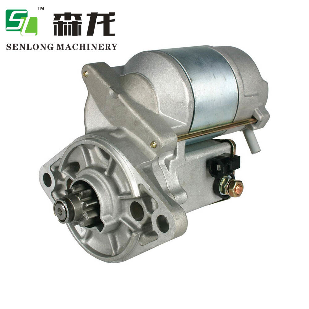 12V 1.2KW 9T Excavator Starter Isuzu Motor 128000-1900 128000-7560 128000-2040 0986016261 CST40189AS 028000190 128000190