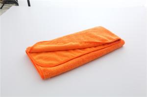 Wholesale orange color 25&quot;x36&quot; microfiber microfibre car cleaning detailing towels/cloth from china suppliers
