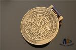 Custom Made Die Cast Metal Medals Background Sanded / Award Coins Medallions