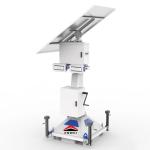 Mobile Solar CCTV Camera Street Tower Security Surveillance Tower For Traffic