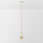 Cubo Swing Pendant Restaurant Clothing Shop Pendant Light Gold Romantic Bedroom