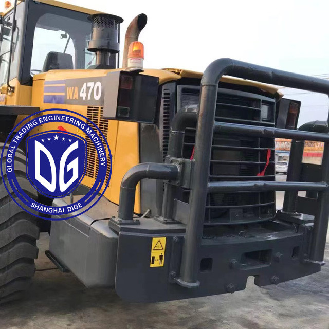Komatsu WA470-6 With excellent power durability and high efficiency Japanese Komatsu WA470-6 Loader