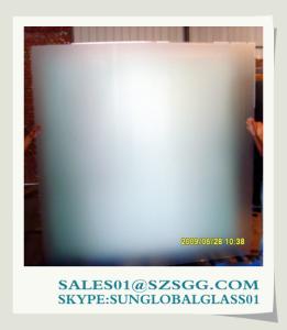 Wholesale 3mm to 19mm Acid Etched Clear Glass from china suppliers