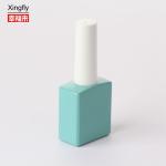 Gel Polish Square Bottle Unique 13ml Empty UV Nail Polish Bottle With Cap And