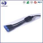 IP67 Waterproof Connectors XXX-Y Type Line One Out Of Three For LED