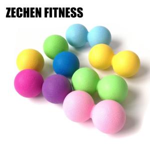 Wholesale TPE Double Lacrosse Ball Hamstring Massage Relax Full Body Tool from china suppliers