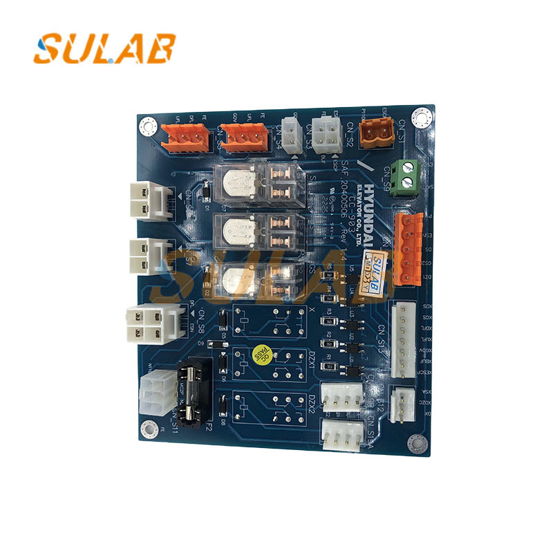 Hyundai STVF9 Elevator Relay PCB Board SAF 20400506 CC-903