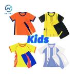 Breathable Kids Soccer Jerseys Quick Dry Fabric Weight 145gsm