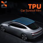 99% Heat Rejection UV Blocking Light Blue Car Sunroof Window Film TPU Panoramic