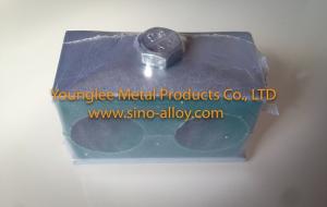 Wholesale Hydraulic double pipe clamps with stainless steel plates and bolts from china suppliers