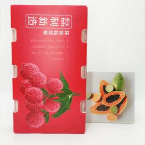 Wholesale ODM Corrugated Plastic Packaging Boxes Fruit Subscription 2mm from china suppliers
