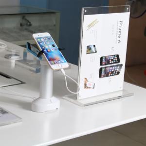 Wholesale COMER clip stands handset security display alarming magnetic stand anti-theft devices from china suppliers