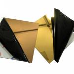 AISI 8k Rose Gold Mirror Stainless Steel Sheet Golden BA Bright