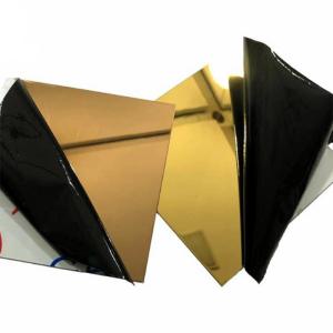 Wholesale Mirror 8K Decorative Stainless Steel Sheet Plate Cold Rolled 201 304 316 316L Golden Color from china suppliers