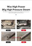 Steam Spraying Car Wash Machine Perfect for Outdoor Living and Camping Shower