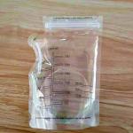 Standing Zipper 180ML Breast Milk Pouches
