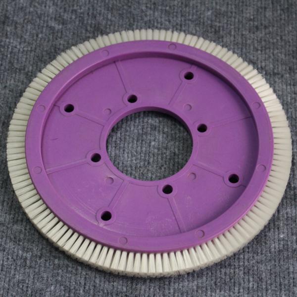 Stenter Machine Parts Tuyang Finishing Machine Spares Brush Wheel Purple Plastic