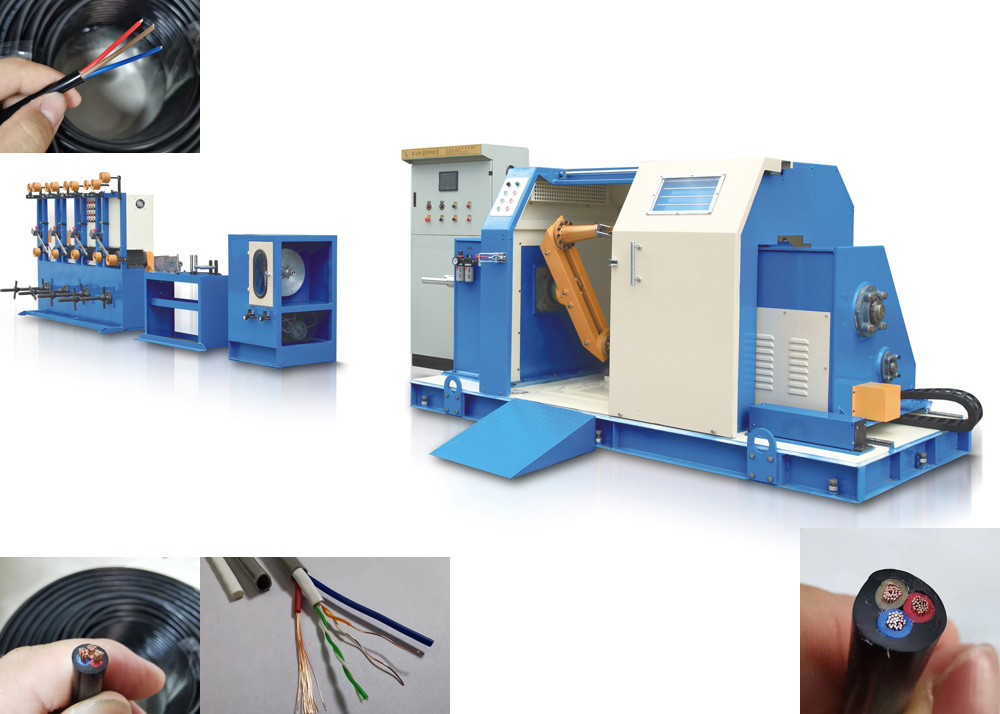 630 Cantilever Cable Twisting Machine Electric Wire Making Machinery Cable Production Line