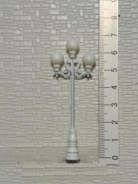 metal lamppost,steel light post,scale 1:150 yard lamp,metal light,model lamppost